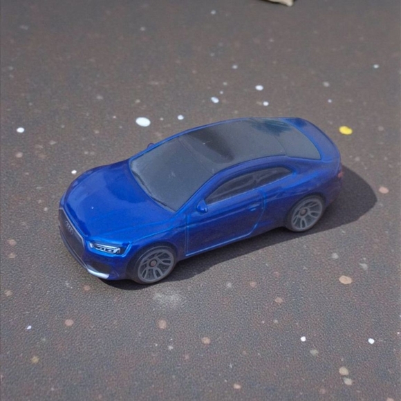 Hot Wheels Other - Hot Wheels Audi Rs5 Coupe //TOY CAR USED BLUE